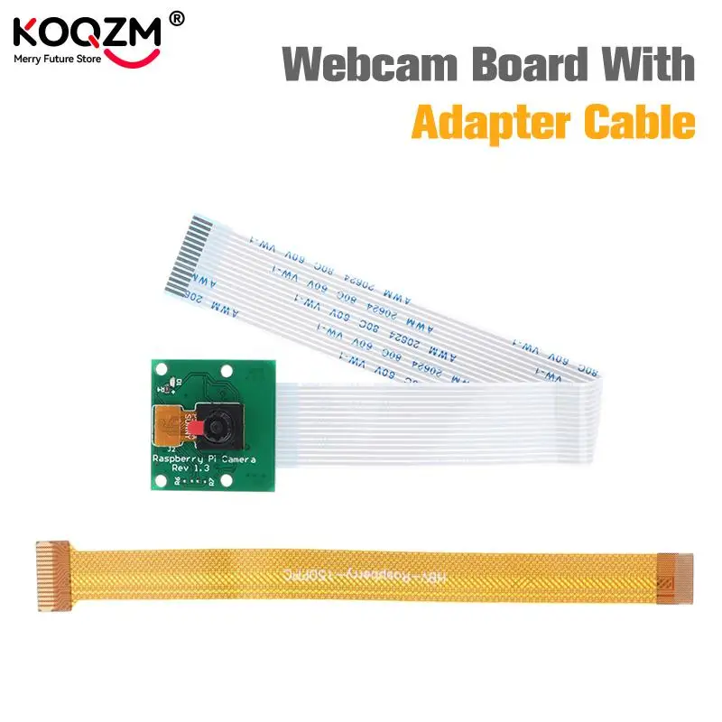 

Camera Module For Raspberry Pi Zero Camera 5MP 1080P OV5647 Camera Webcam With FFC Flex Cable For Raspberry Pi Zero 2 W Pi0