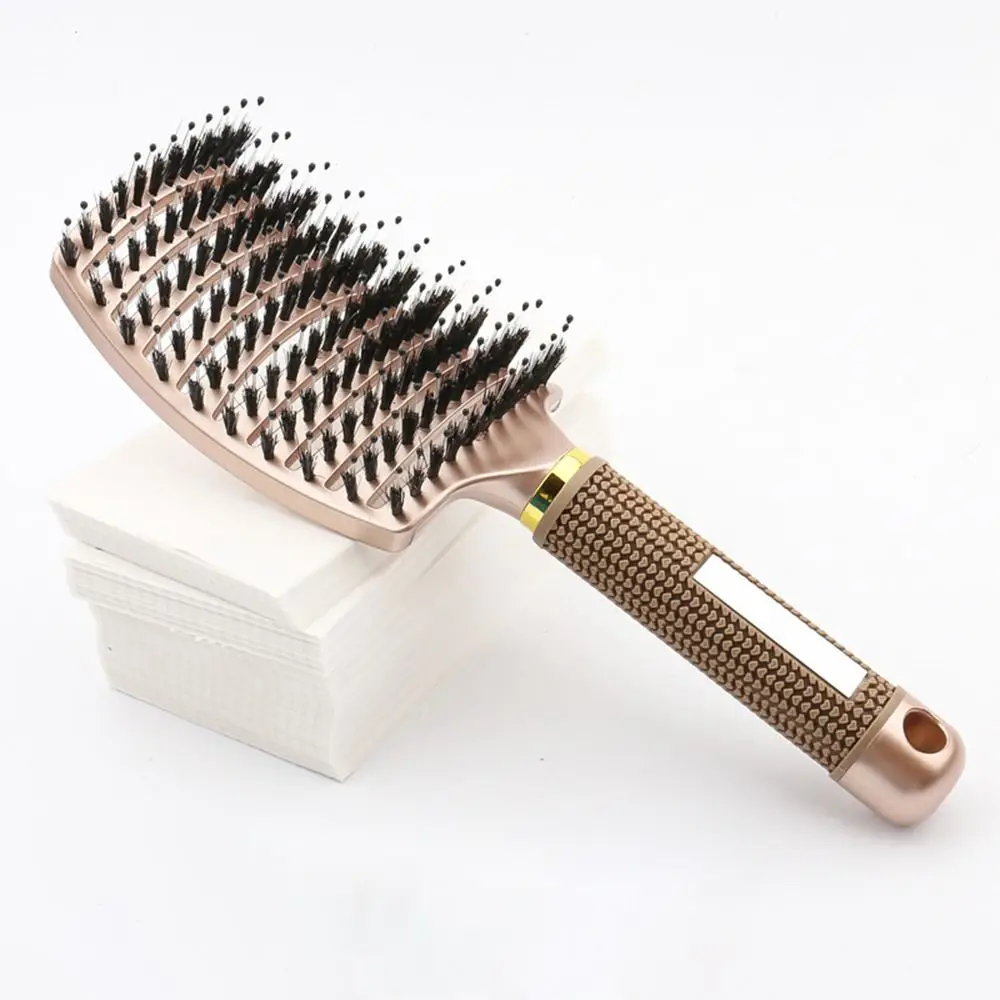 

Hairbrush Women Hair Brush Massage Comb Anti Klit Brushy Haarborstel Scalp Curly Combing brushes Hairdressing Tools