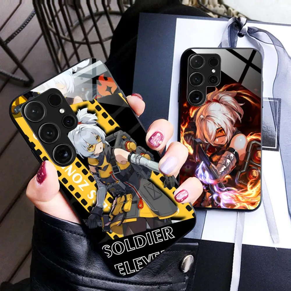 ZZZ Soldier Eleven Phone Case for Samsung Galaxy S26 S25 S24 S23 S22 S21 S20 Note20 Plus FE Ultra Glass Protective Cover