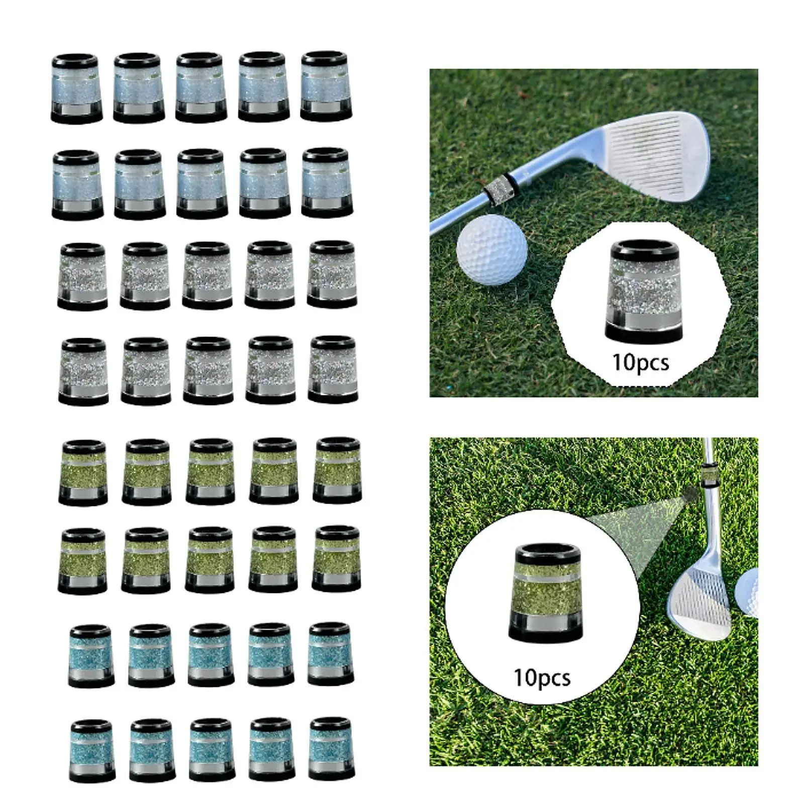 

Адаптер наконечника вала для гольфа, резиновые рукава для гольф-клуба, спортивные аксессуары для гольфа для обновления деревянного вала 0,335 дюйма