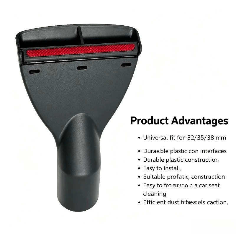 Upholstery Suction Brush Nozzle Universal 32/35mm Inner Diameter Vacuum Cleaner Attachment Sofa Cleaning Replacement Accessory