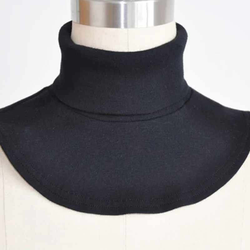 New Fake Collar Tippet Shawl Scarf Turtleneck Neckerchief Elegant Neck Scarf Comfort Skin-friendly Fashion Clothing Accessories