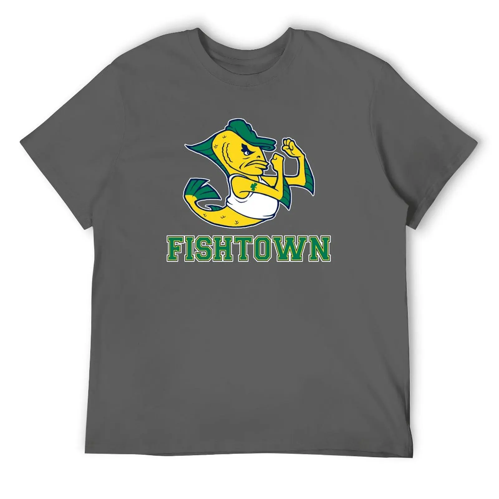 Fishtown Fightin' Fish T-Shirt sweat Luxury man oversized t shirt men