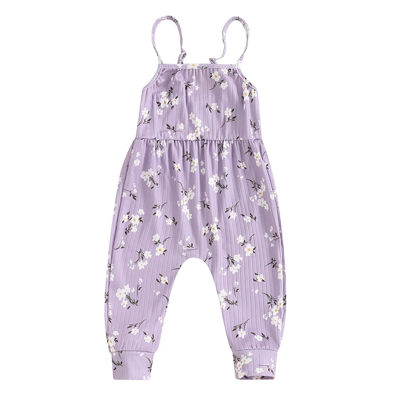 

Baby Girl Clothes 6 12 18 24 Month 2t 3t 4t 5t 6t Romper Sleeveless Spaghetti Strap Jumpsuit Toddler Outfit