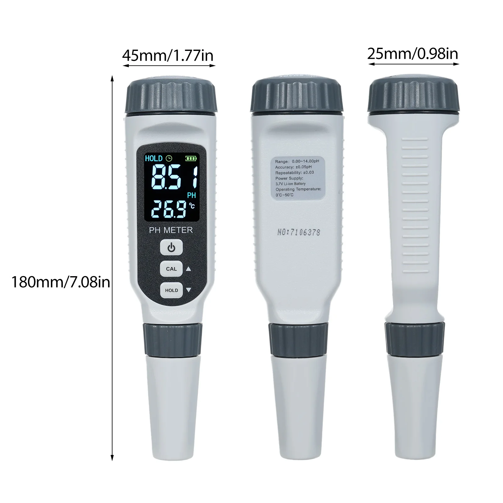 Inteligentny czujnik PH828 + cyfrowy ph-metr wodoodporny Tester jakości wody miernik Test wody do basenu do picia hydroponiczny