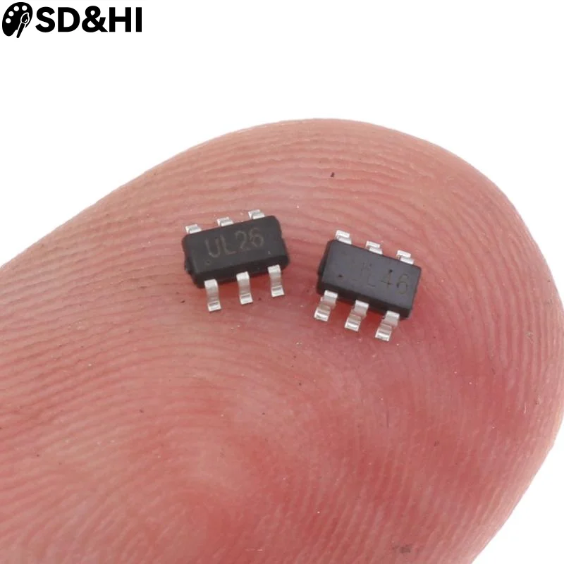 10/20PCS USBLC6-2SC6 SOT23-6 USBLC6-4SC6 USBLC6 SOT UL26 UL46 SOT23 New
