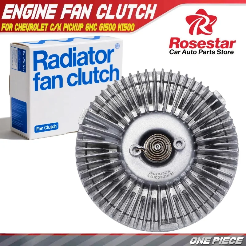 

Rosestar Cooling Fan Clutch for Chevrolet C/K Pickup Caprice Astro Blazer GMC Jimmy 88-95 2734, 36992, 922734, 22145, 215145