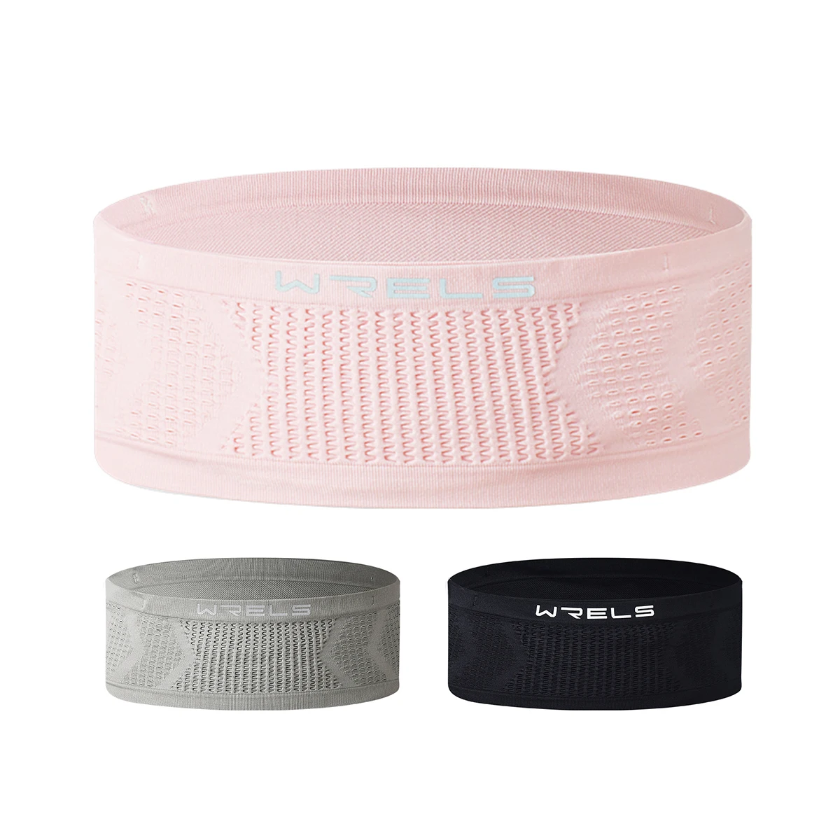 

WRELS Невидимая поясная сумка Легкая дышащая эластичная сумка для телефона для бега Складная поясная сумка для спортзала Портативная велосипедная сумка