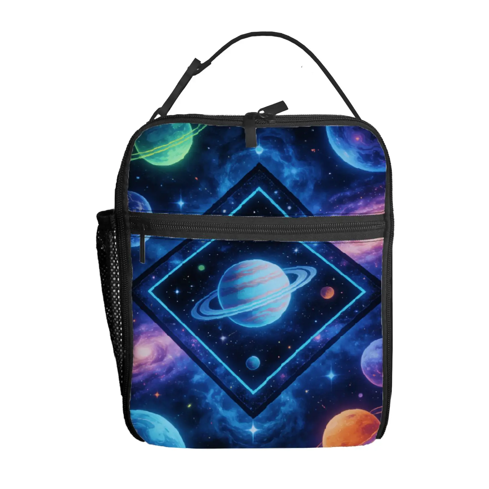 

1pc Universe Lunch Bag Handbag High-Quality Cute Casual Party Picnic School Gift for Daily Use
