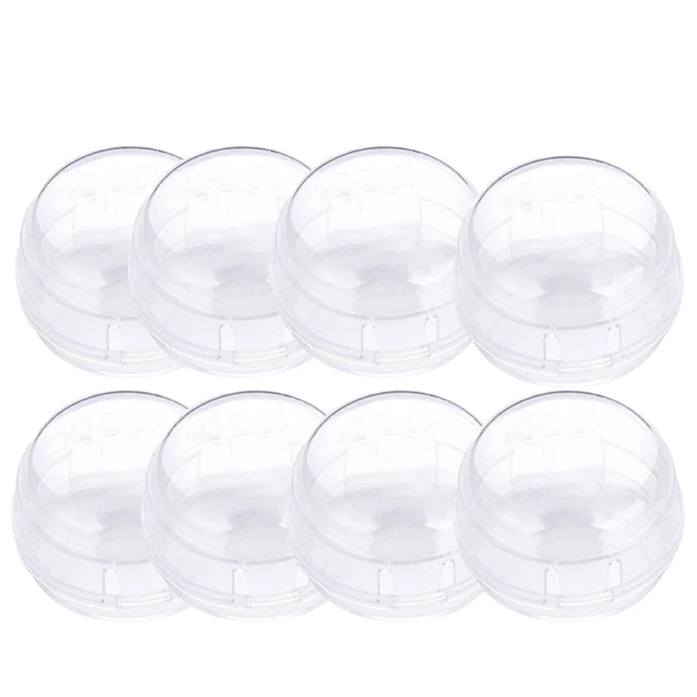 8 قطعة مقبض الموقد يغطي أقفال أمان الطفل مقاومة للحرارة المطبخ التبديل الحرس لفرن الغاز العالمي صالح الطفل برهان #2