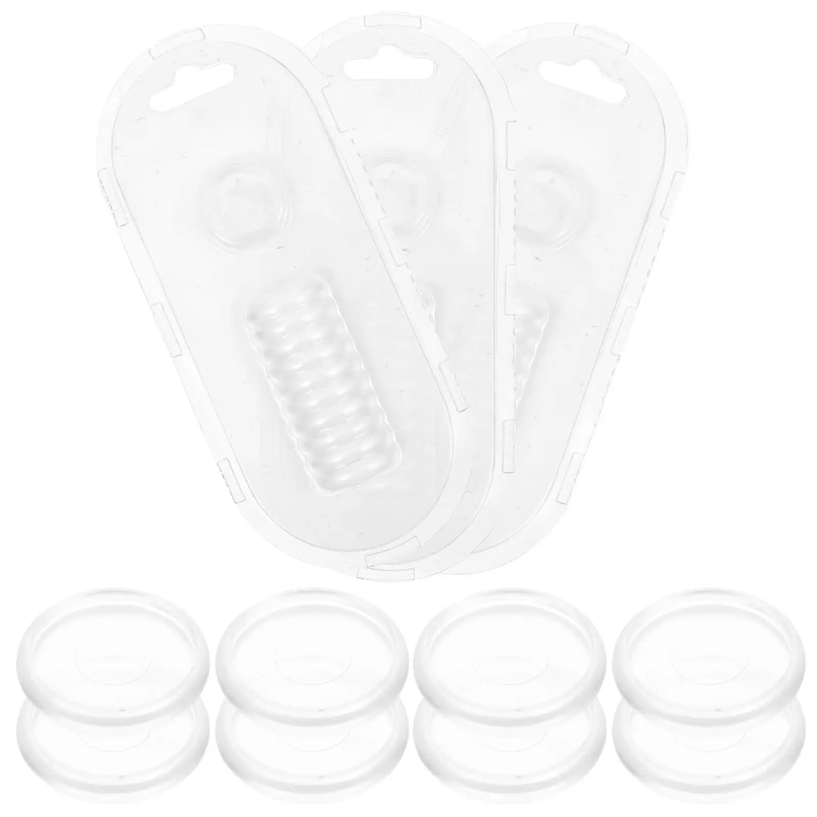 44 Pcs Black Rings Disc Binding Buckle for Planner Office Supplies Loose Leaf Binder Discs Scrapbooking