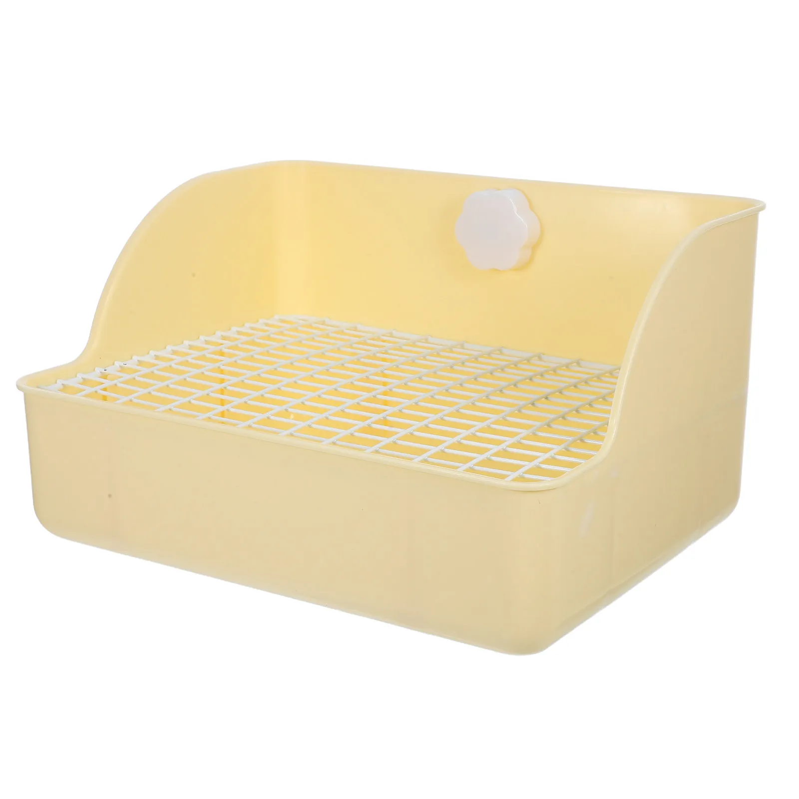 

Spacious Pet Rabbit Toilet Box For Small Animals Hamster Chinchilla Ferret Squirrel Guinea Pig Potty Corner Litter Pan Poop Tray