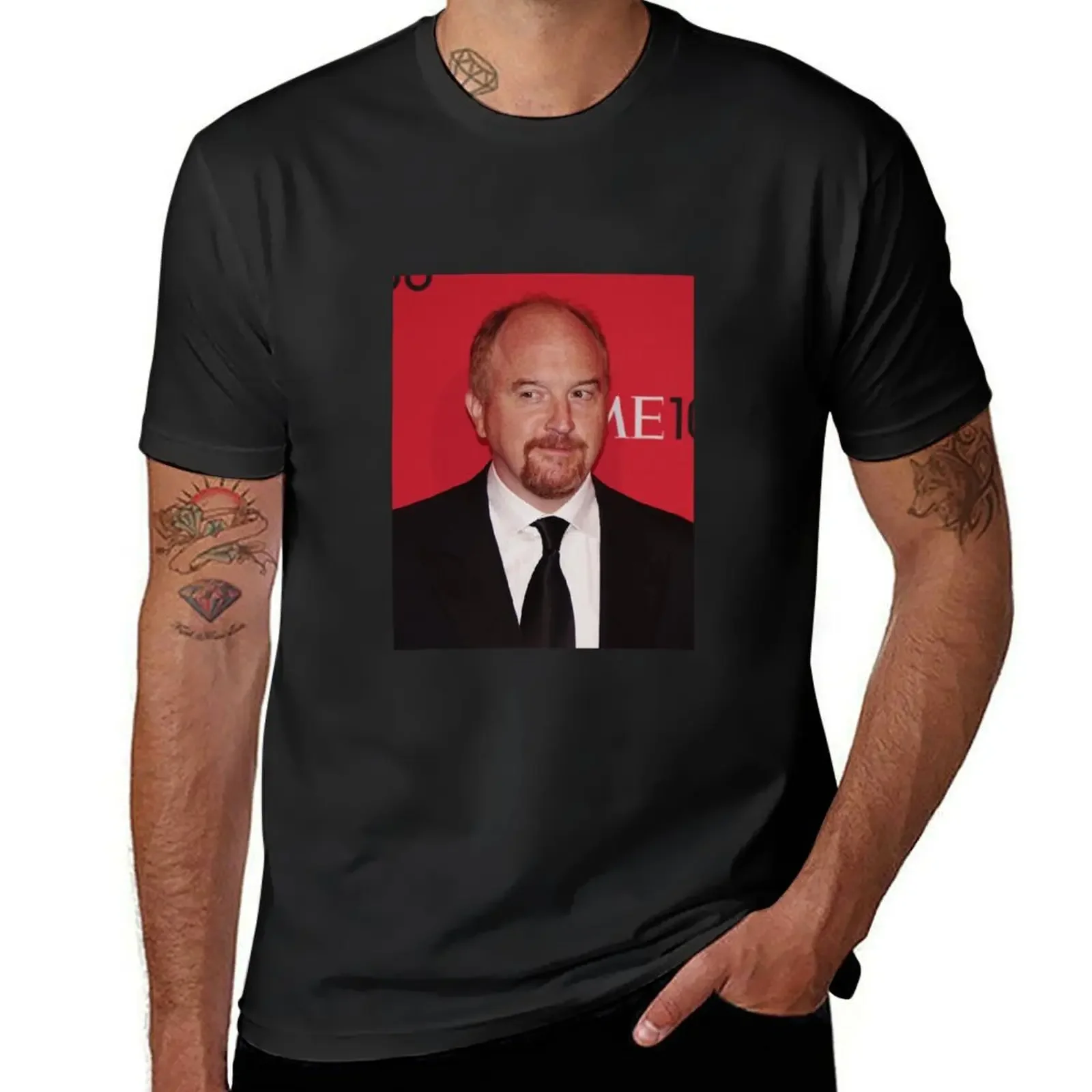 

Louis CK T-Shirt valentines clothes anime figures slim fit t shirts for men