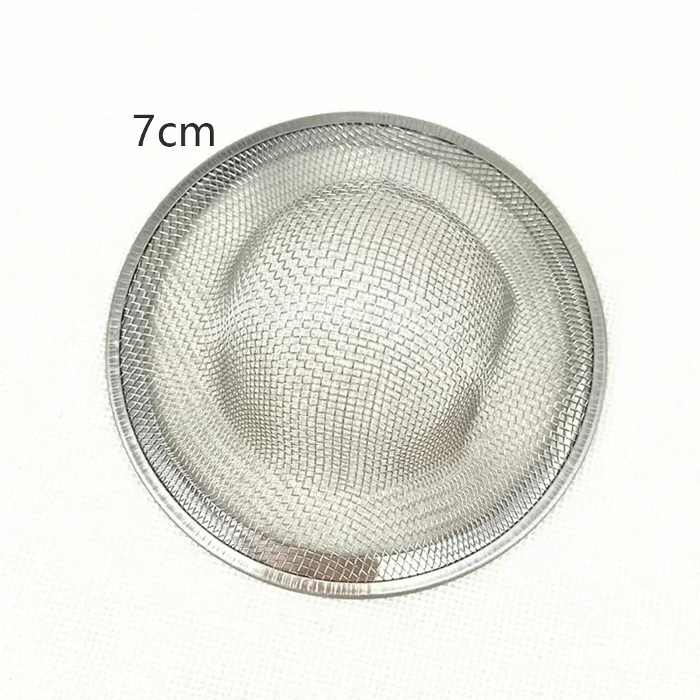 5/7/9/11 cm Waschbecken Mesh Sieb Küche Wasser Waschbecken Filter Edelstahl Badezimmer Boden Ablauf Abdeckung dusche Haar Catcher Stopper