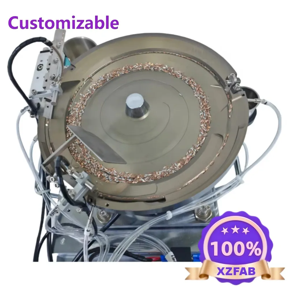 Factory Direct 2026 1000 Screw Terminal Copper Cap Vibrating Bowl Feeder Electromechanical Magnetic Vibrating Feeder Automatic F