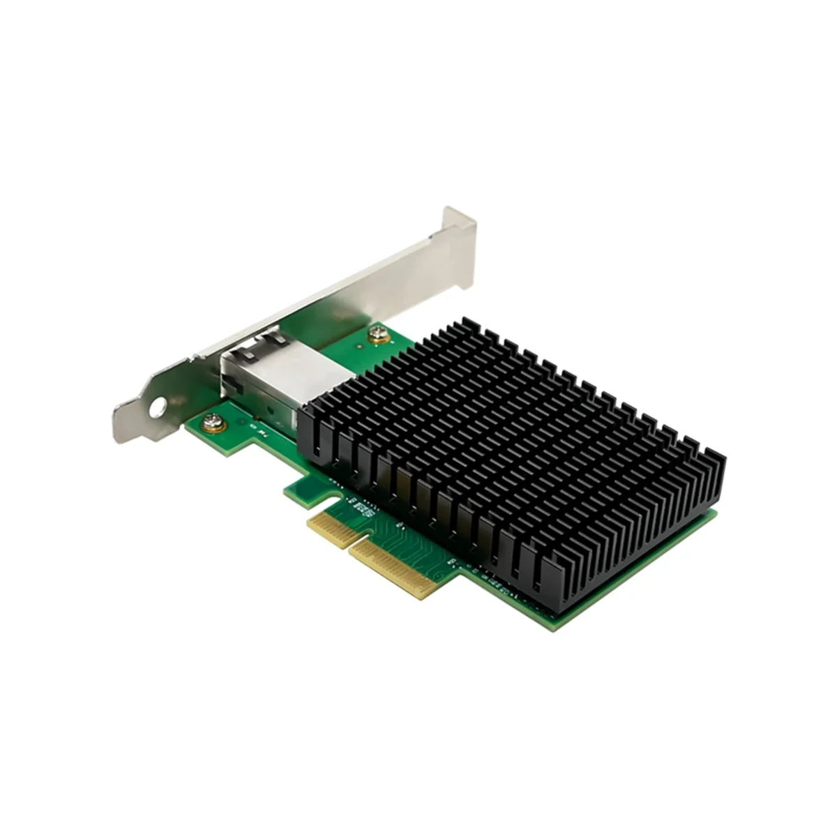 PCI-E X4 10Gigabit Single Electrical Port Server Network Card Server NIC AQC107 RJ45 Ethernet NIC for PC Laptop