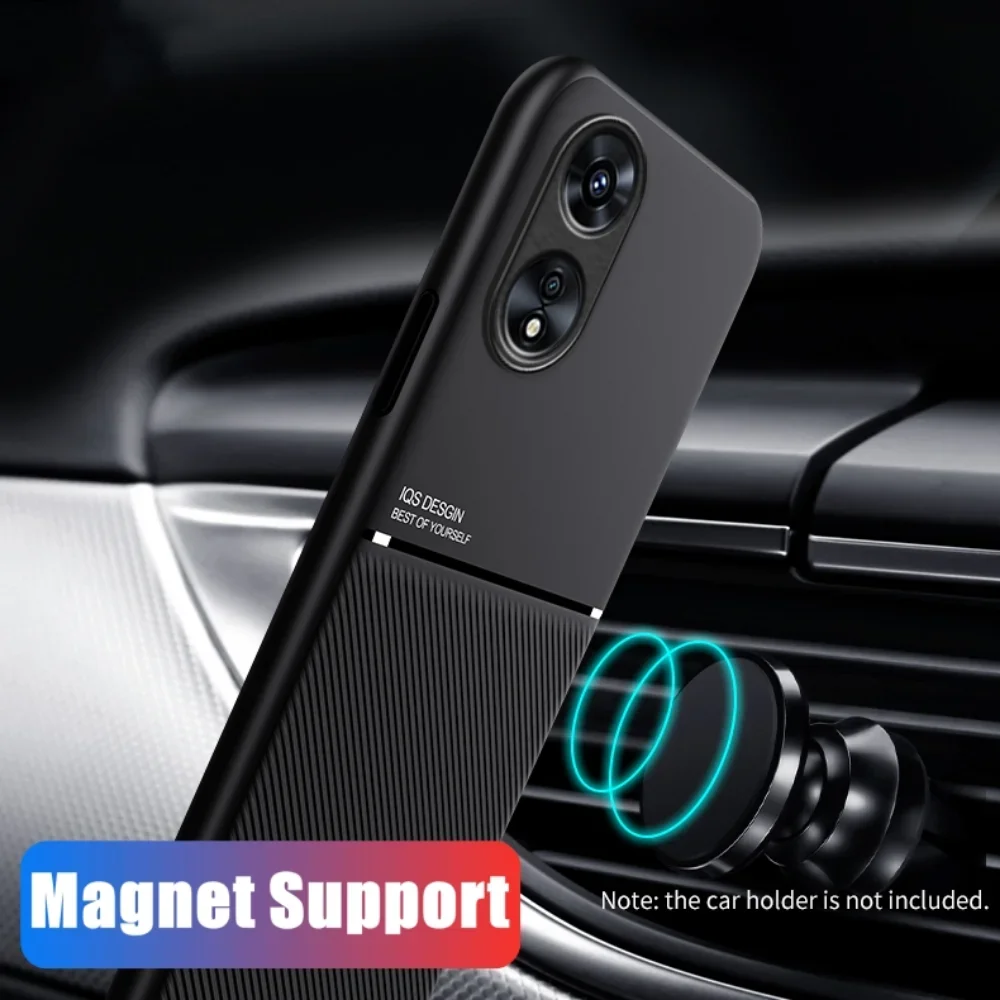 Magnet Case For OPPO Realme 10 Pro Plus 11 C55 C53 Find X6 X3 Pro X5 Lite NEO Shockproof Leather Silicone Back Cover Cases Funda