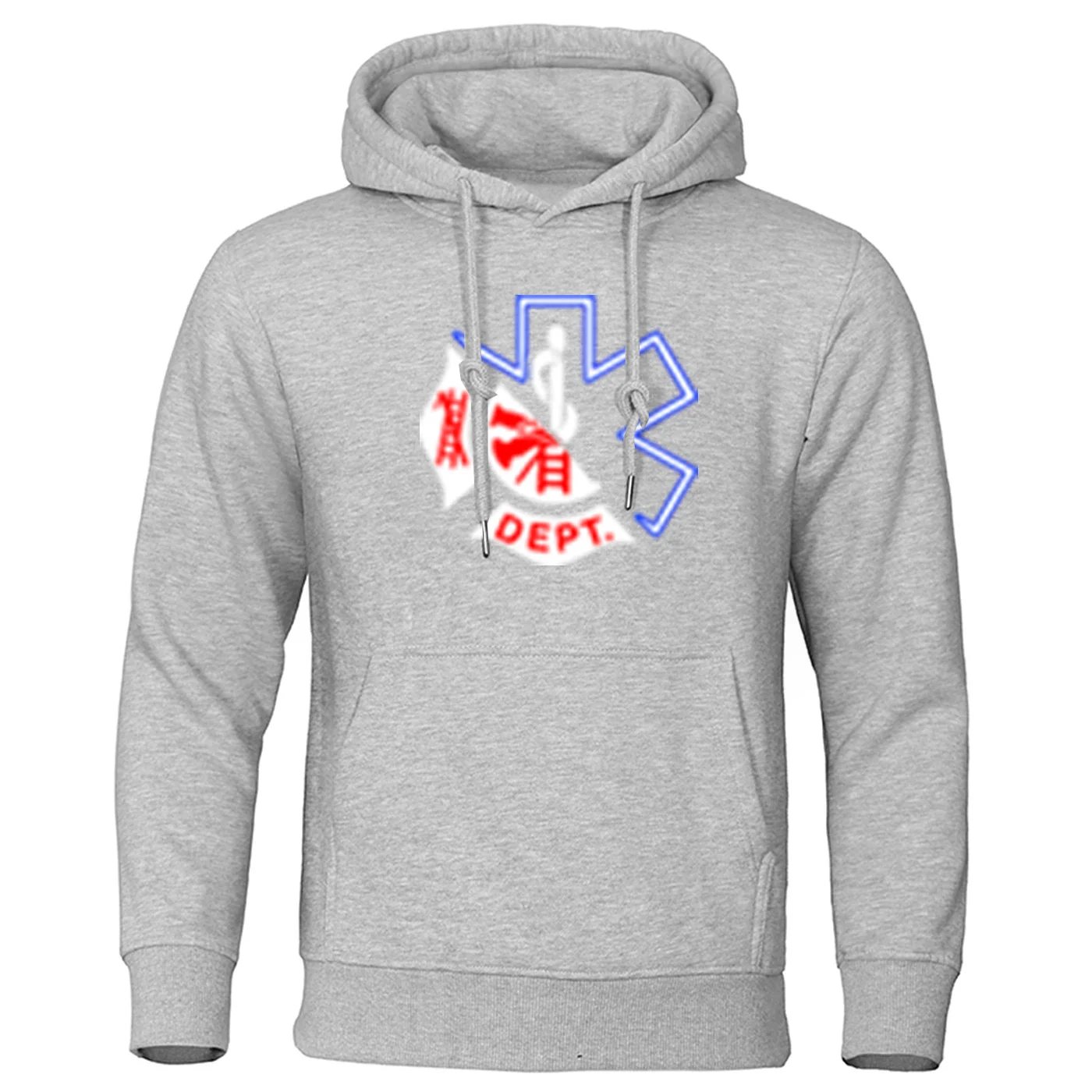 

Пожарная спасательная команда, весна-осень, мужские EMT, техник скорой медицинской помощи, принт логотипа, смешанные и сочетающиеся модные толстовки, пальто