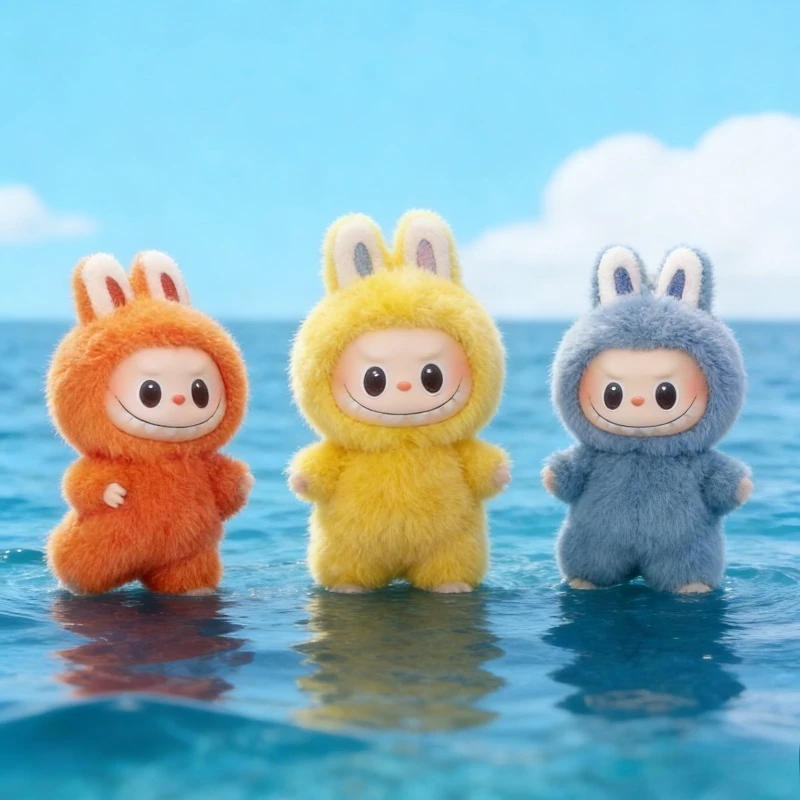 

Pop Mart Labubu 4th Gen Blind Box - Whimsical Love Badge Vinyl Charm, Teen Trendy Accessory