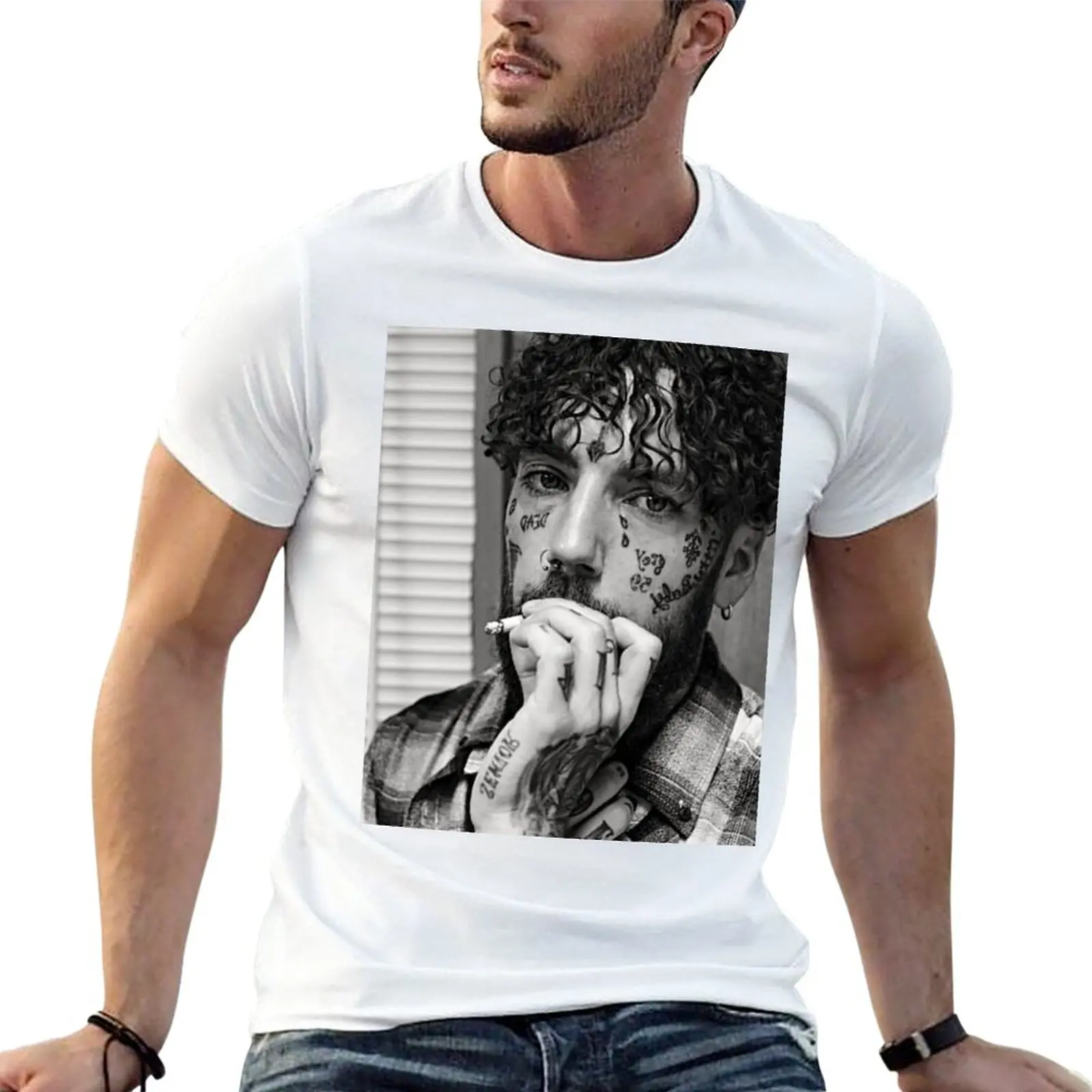 New Scrim T-Shirt graphic t shirts graphics t shirt Short t-shirt Short sleeve tee men