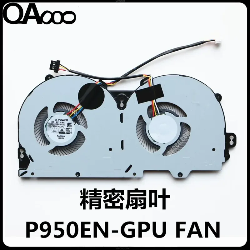 for Shenzhou Blue Sky Clevo P950 P950HP P950HR P950ER GPU Graphics Card Cooling Fan Replacement