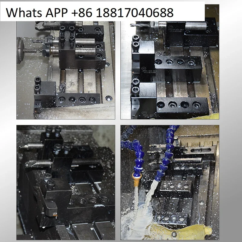 Numerical control lathe row tool holder drilling auxiliary holder drill bit drilling inner hole tool holder  fixture machine