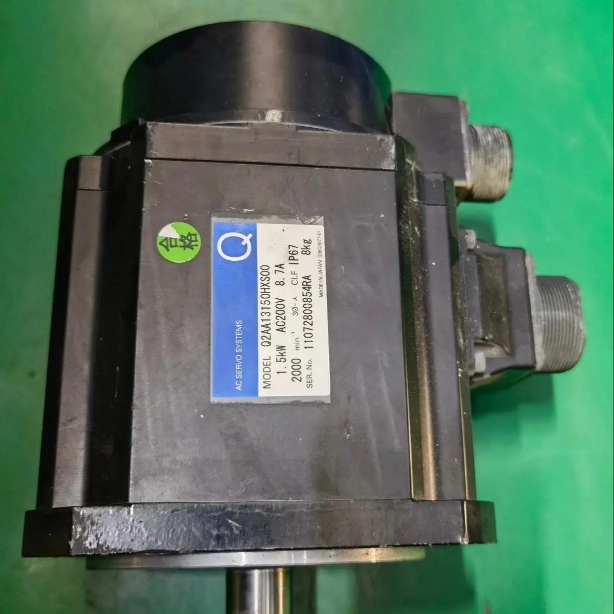 

Servo Motor Q2AA13150HXS00 , Good Working , 3 Months Warranty , Fastly Shipping