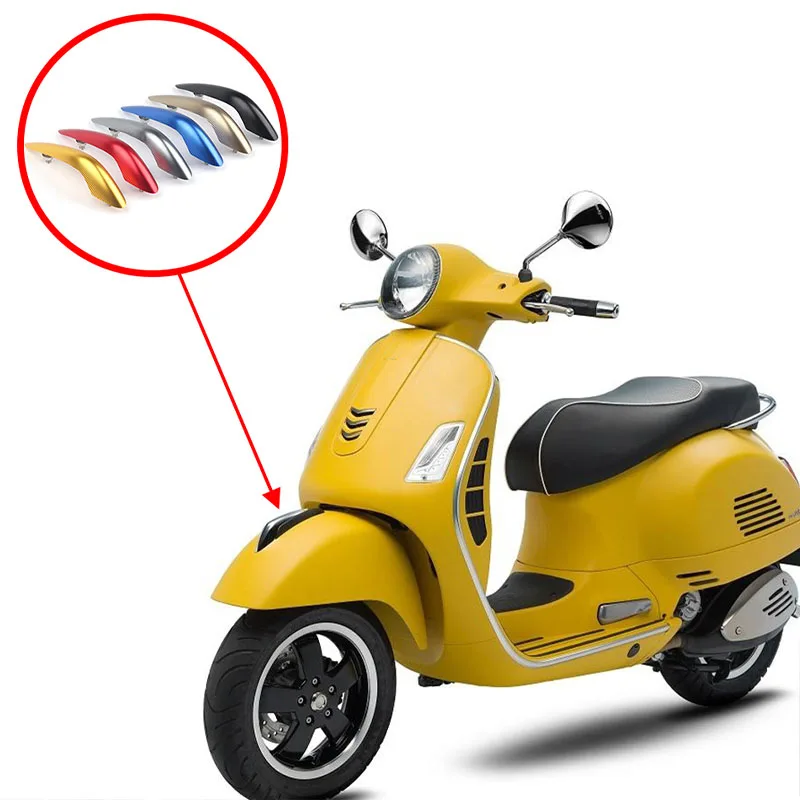 Guardabarros delantero con pico de nariz, tapa decorativa para Vespa GTS GTV 250 300 GTS300 GTS250, accesorios de motocicleta para todo el año