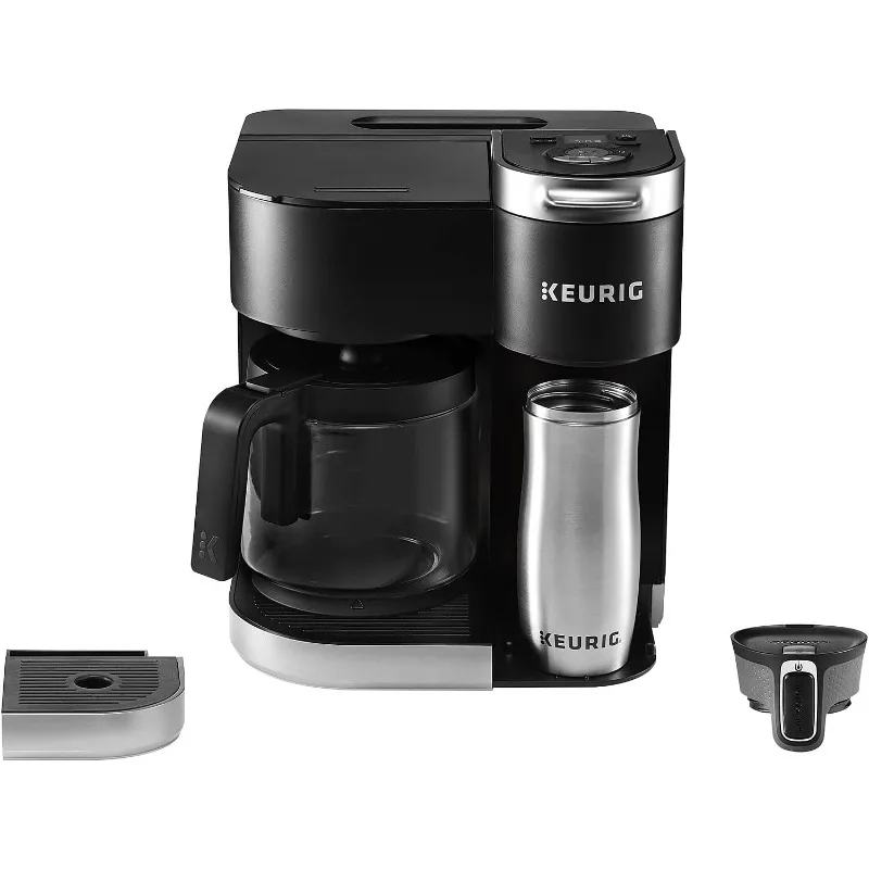 Keurig K-Duo Single Serve K-Cup Pod & Carafe Coffee Maker, Black