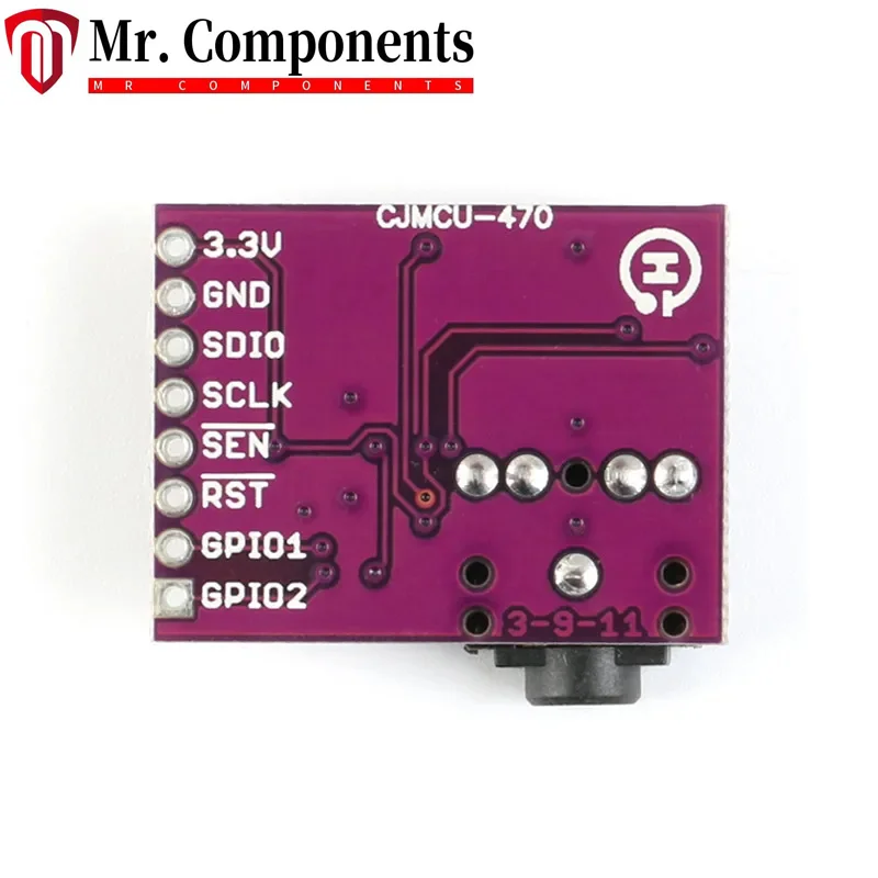 1PCS Si4703 FM Tuner Evaluation Board Radio Tuner Development Board Module with 3.5MM Headphone Audio Jack CJMCU-470 In stock