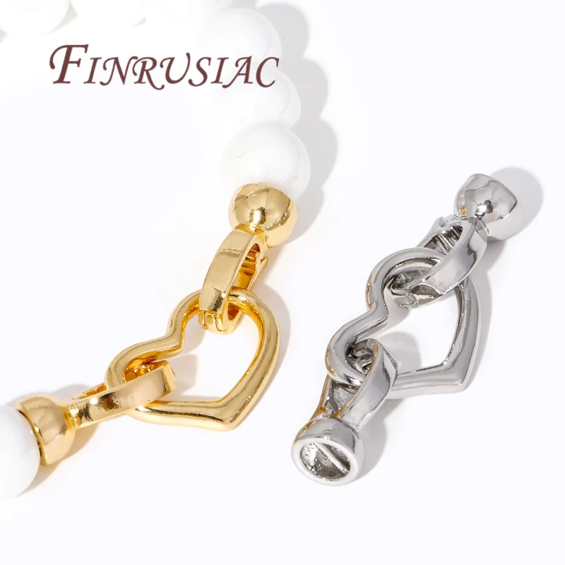 18K Real Gold Plated OT Clasps Connectors Fittings,DIY Bracelet Jewellery Clasp,Brass End Beads Toggle Clasps For Jewelry Making