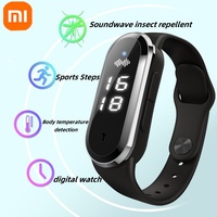 Xiaomi Ultrasonic High-Tech Mosquitoes Repeller Bracelet Wristband Indoor Outdoor 3 Gear Bracelet Anti Mosquitoes Bite Wristband