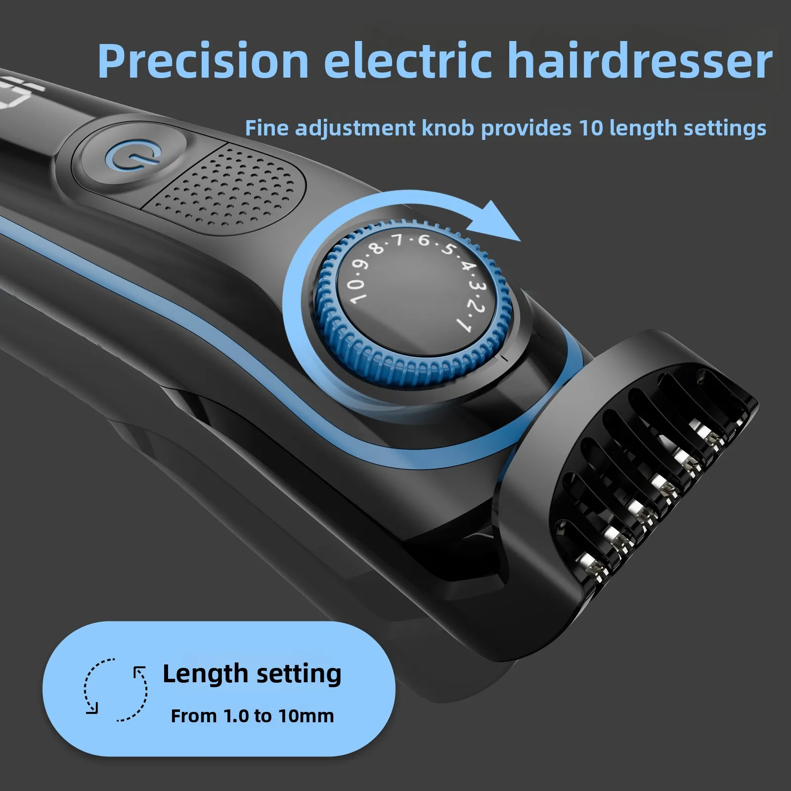 Cortadora de pelo eléctrica Youpin, recortadora multifuncional para hombres, Afeitadora eléctrica para hombres, maquinilla de afeitar profesional 5 en 1