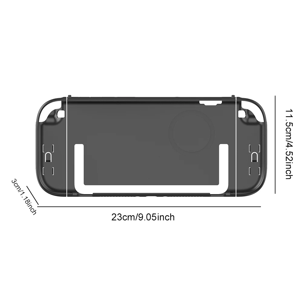 

Чехол с защитой от царапин и эргономичной сменной ручкой, жесткий чехол для ПК для аксессуаров Nintendo Switch2