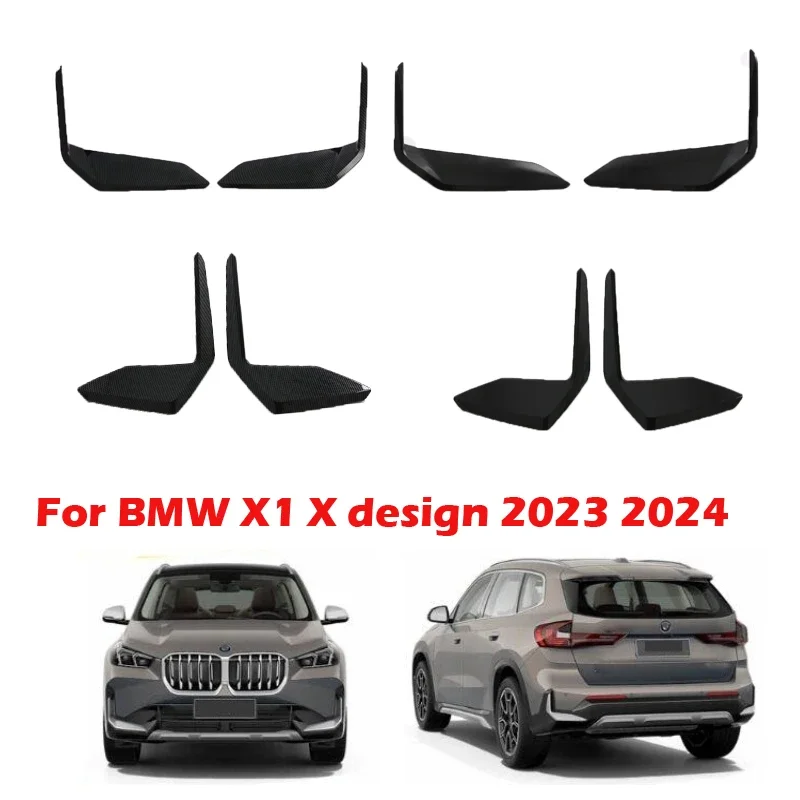 For BMW X1 U11 M sport X design 2023 2024 door handle bowl rearveiw mirror Rain eyebrows cover Rear Wiper Fuel tank cap cover