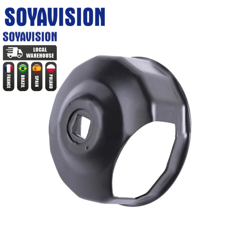 Motocykl Llave Filtro Aceite Para Black Plastic 76mm End Cap Style Klucz do filtra oleju do Harleya