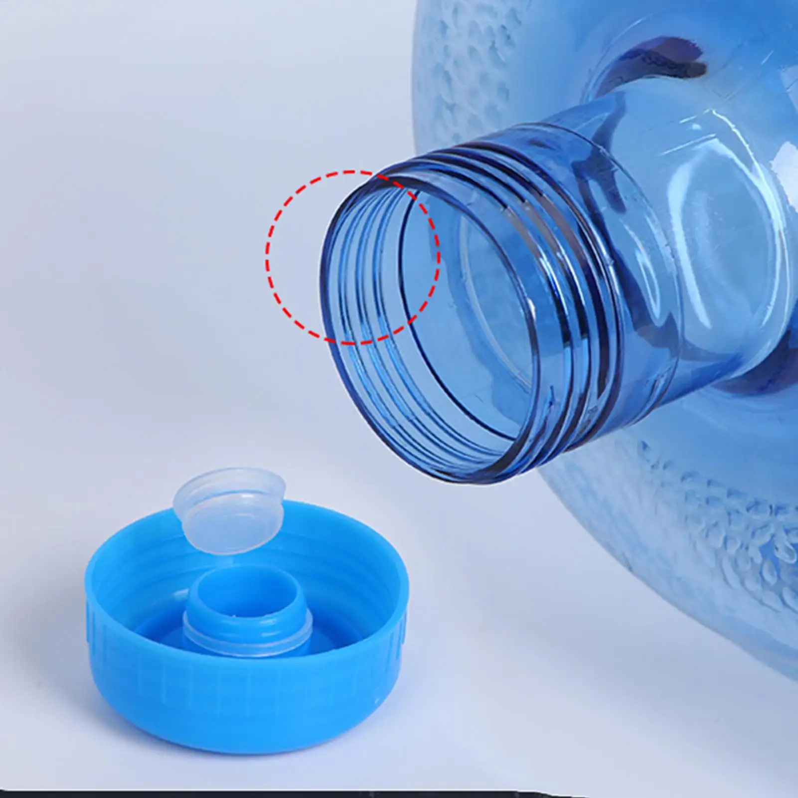 Water Jug 10L Portable Leak Proof Food Grade BPA Free Tank Outdoor Camping Hiking Drinking Large Container With Handle