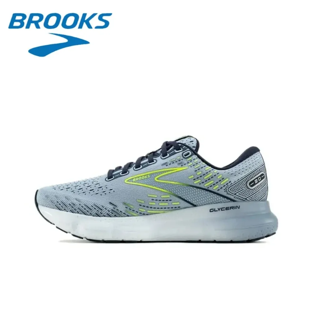 

Brooks Glycerin 20 - Premium Running Shoes with Nitrogen - Enhanced Comfort, Ergonomic Design Professional support sports shoes