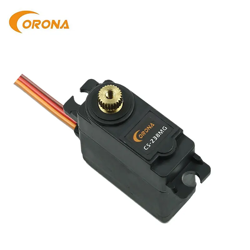 Corona CS238MG Analog Thin Wing Servo 22g 4.6KG.cm 0.14sec Metal Gear Mini Servo for RC Airplane Helicopter Robot Car