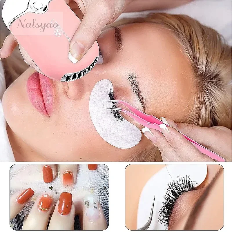 Mini USB Charging Eyelash Fan Blower Lash Extension Dryer Fast Drying Tool for Glue Women Makeup Accessories