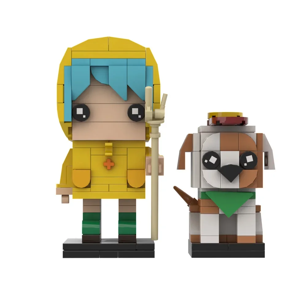 

Gobricks MOC Luce Vatican Mascot Building Blocks Model 2025 Catholic Mascot Girl Doll Bricks DIY Assembly Toys Kids DIY Gifts