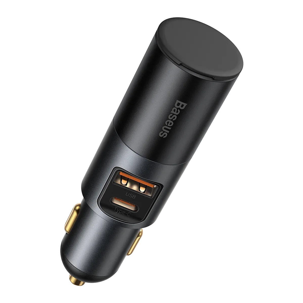 120 واط معدن متعدد البروتوكولات المزدوج USB شاحن سيارة محول ولاعة السجائر السريع #5