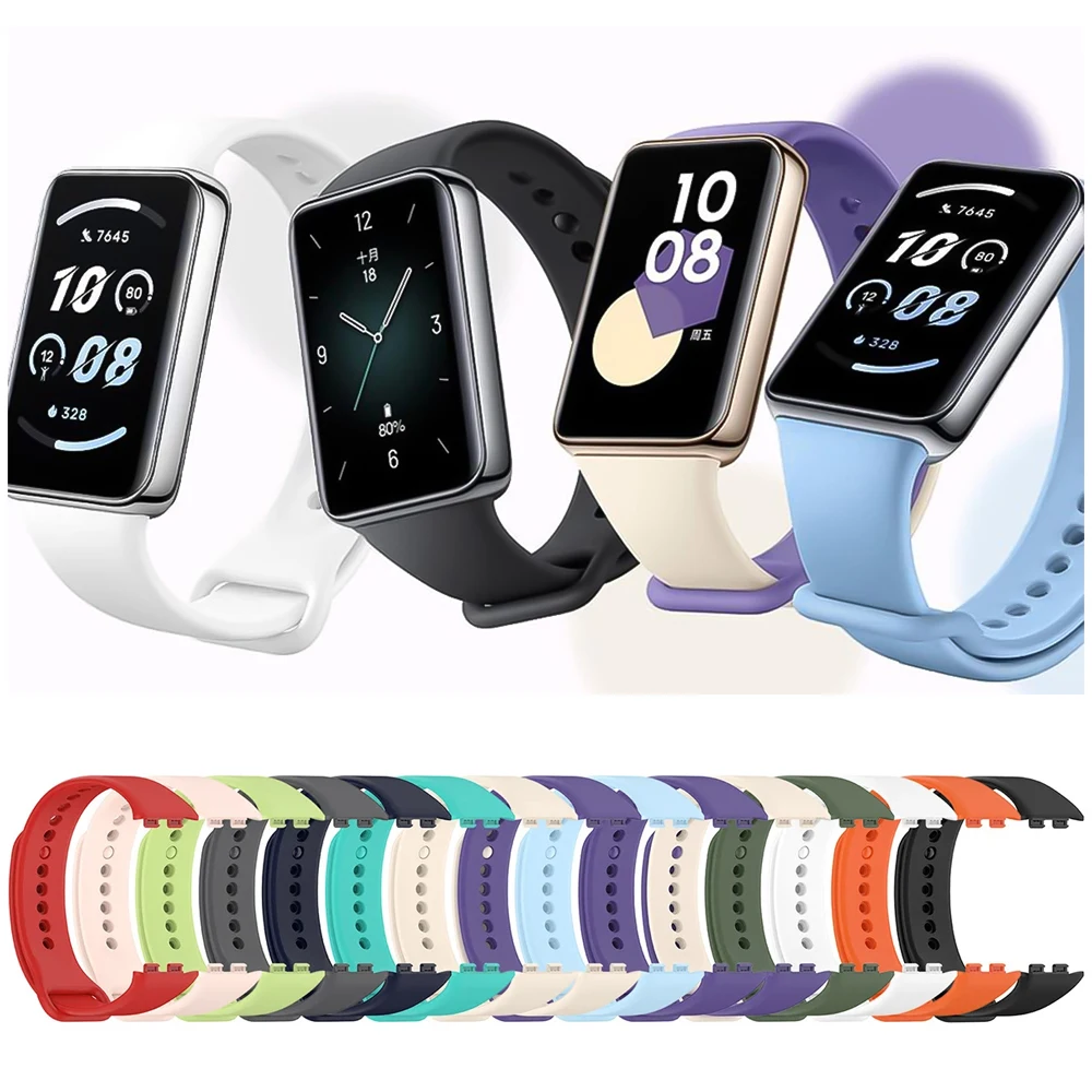 2026 NEUES Silikonarmband für Honor Band9 10 Uhrenarmband Original Hochwertig Langlebig und Weich Armband Uhrenzubehör