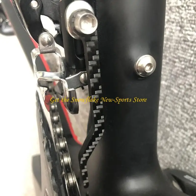

E56D велосипедная цепь из углеродного волокна, стабилизатор против падения, аксессуары для шоссейного велосипеда MTB, 92 мм