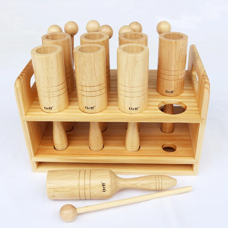 Orff Musical Instruments Set, Educational Toys for Kindergarten, Children Percussion Early Learning Music Class, 12-Piece Kit