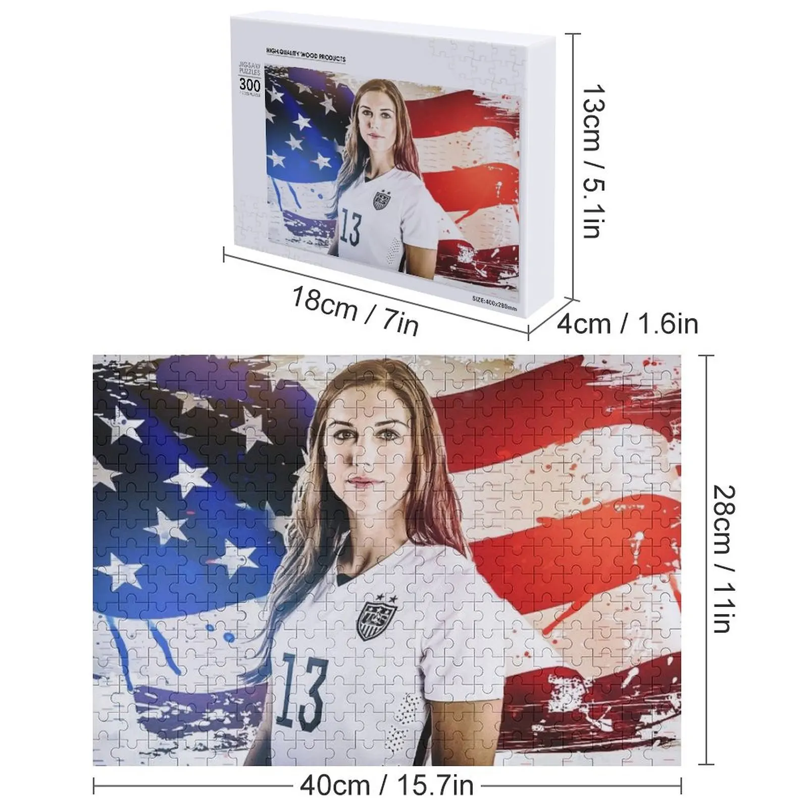 التوضيح أليكس مورغان بازل قطع اسم خشبي اسم مخصص الخشب هدايا مخصصة للأطفال شخصية لغز اسم خشبي #5