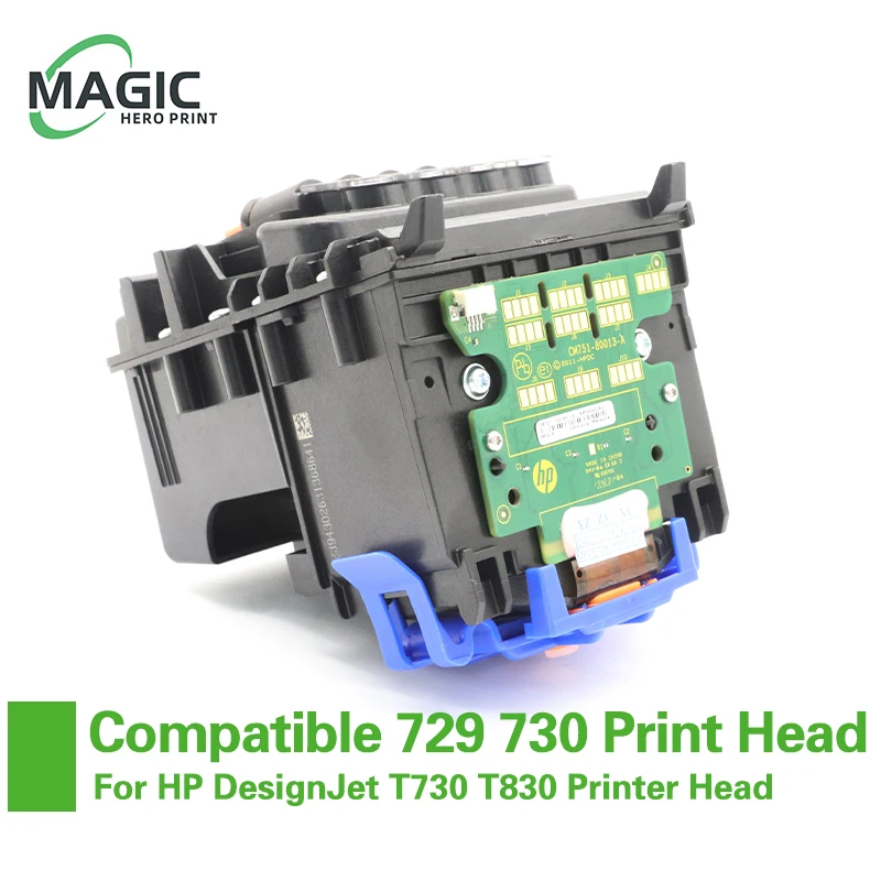 

Magic NEW 1PCS HP 729 730F9J81A For HP 729 730 DesignJet Printhead 729 HP729 Print Head For HP DesignJet T730 T830 Printer Head