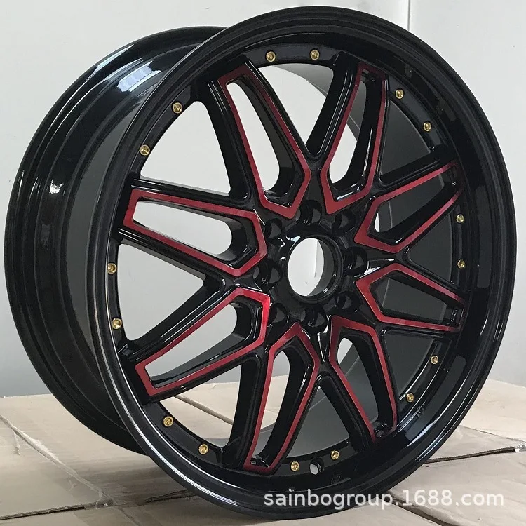 

Suitable for F91042 17 inch 4x100 4x114.3 Shengbo modified automobile aluminum alloy wheel rim