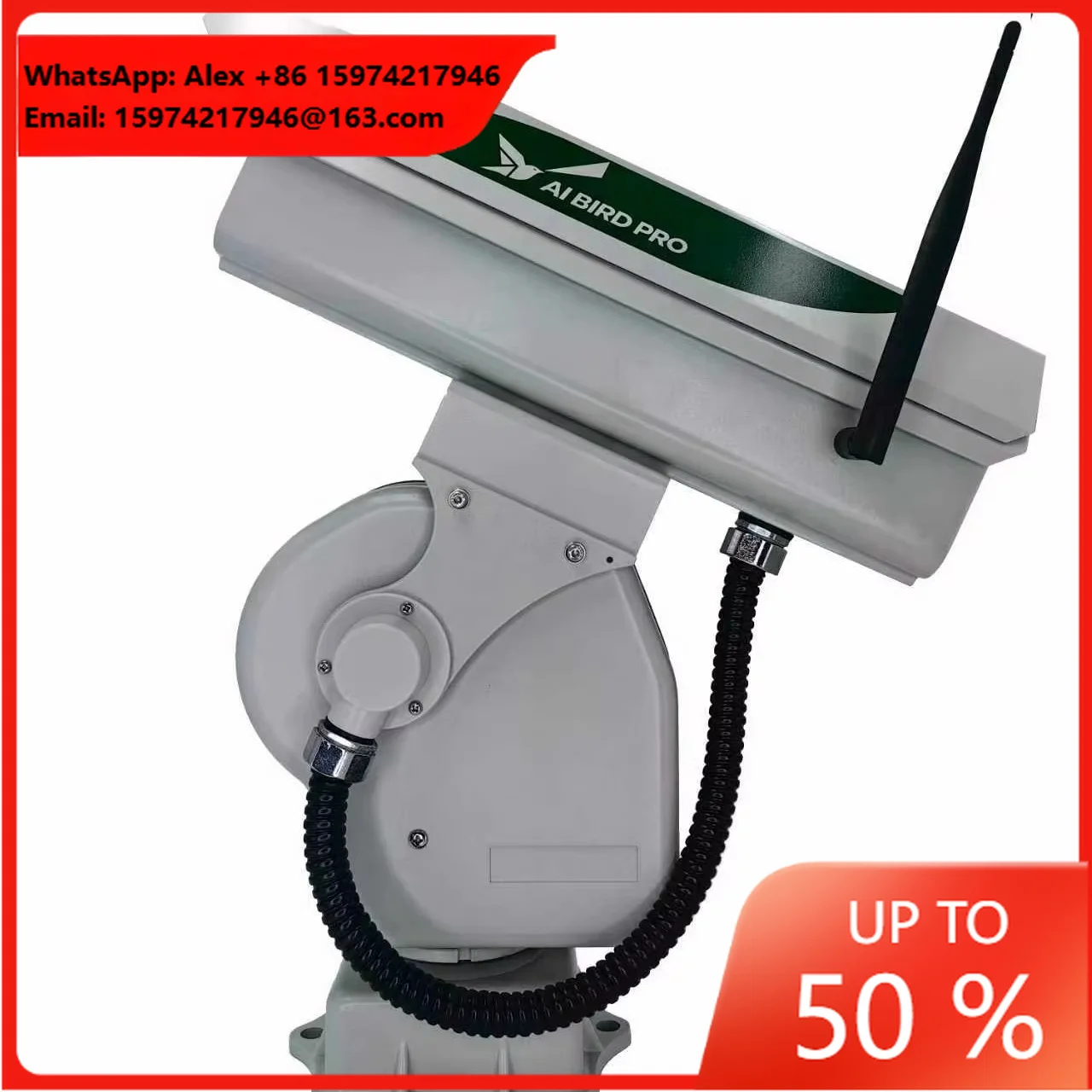 2025 AI Smart Bird Repeller Laser Device 1000mw Strong Power Suitable For Airport Electric Substation Farmland Warehouse