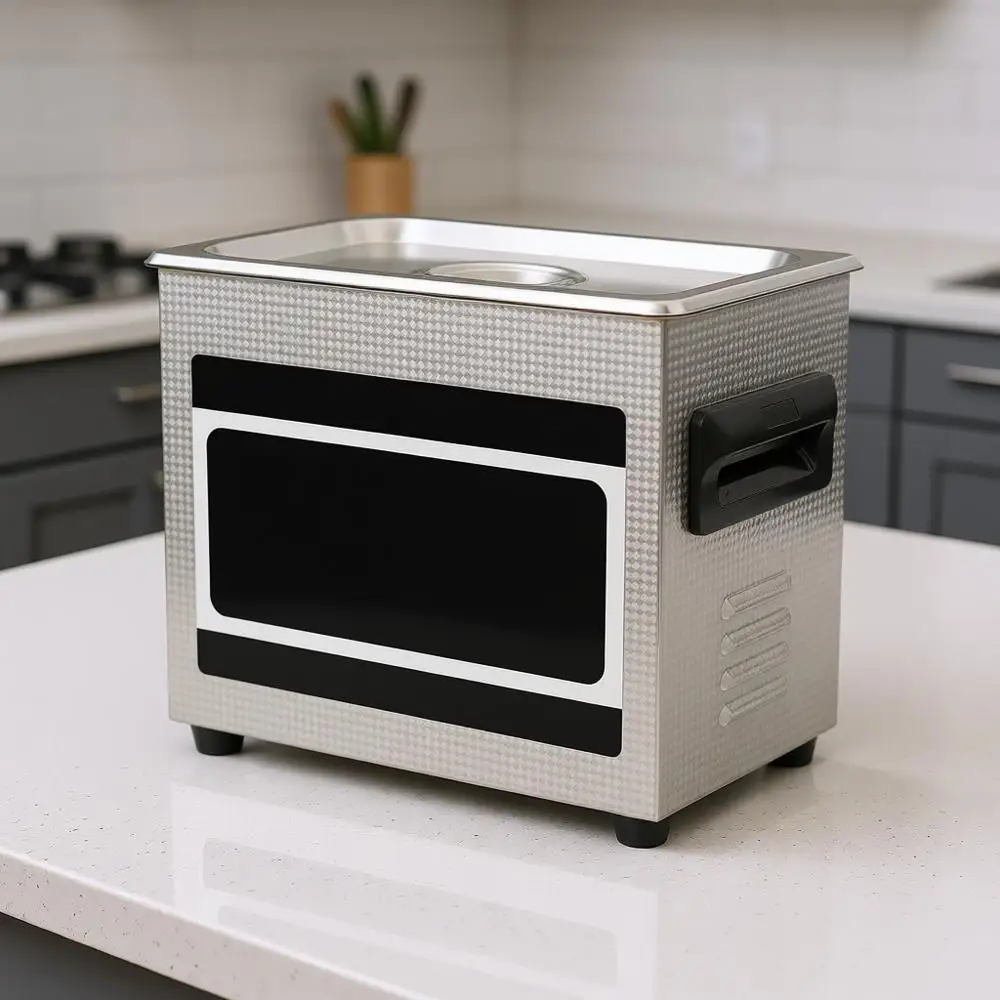 

Professional Ultrasonic Cleaner 3.2L, High Frequency with Digital Timer & Heater, Suitable for Jewelry, Eyeglasses, Watch Straps